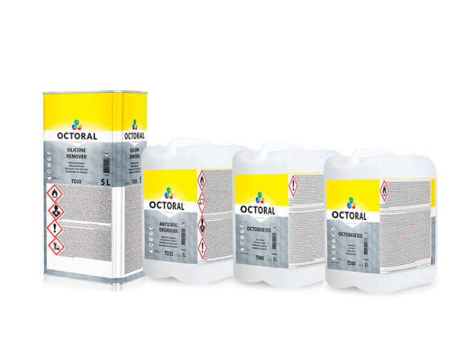 Octoral cleaning agents product range