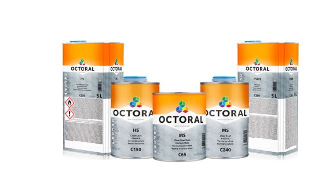 Octoral clear coats range.