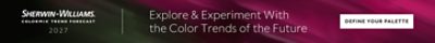 Sherwin-Williams® rewild Colormix© Trend Forecast 2027. Explore and experiment with color trends of the future. Define your palette.