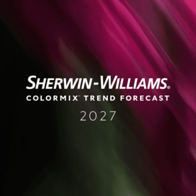 Sherwin-Williams® Colormix© Trend Forecast 2027.