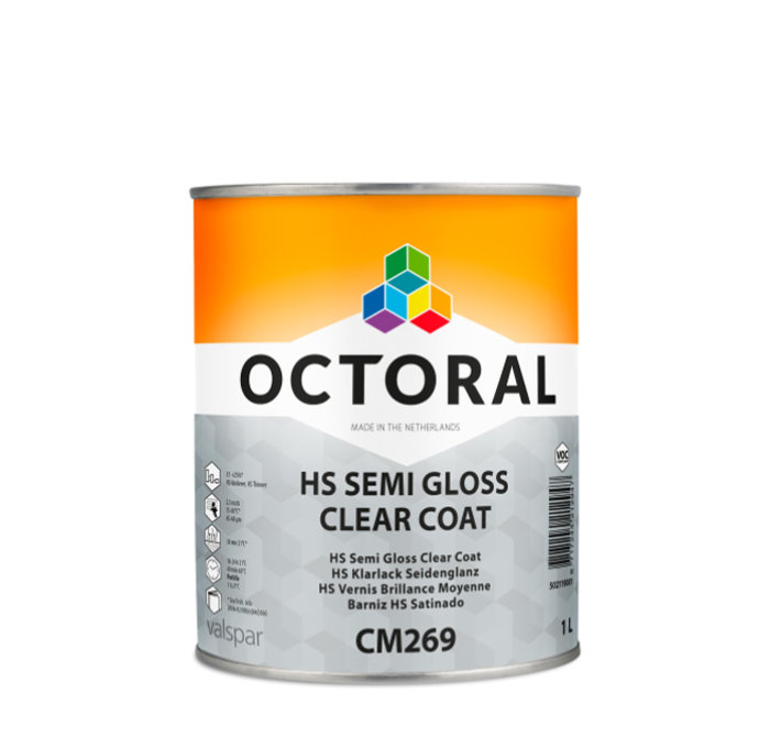 CM269 HS Semi Gloss Clear Coat