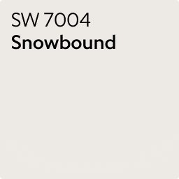 Chip de color de SW 7004 Snowbound.