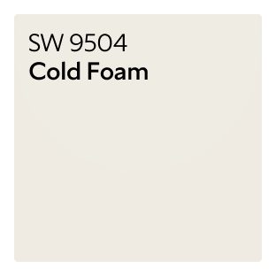 Color chip of Cold Foam SW 9504.