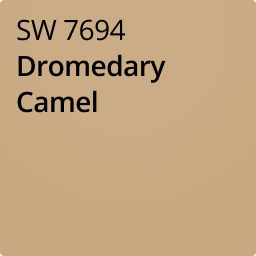 Color chip of Dromedary Camel SW 7694.