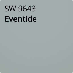 Color chip of Eventide SW 9643.