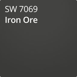 Color chip of Iron Ore SW 7069.