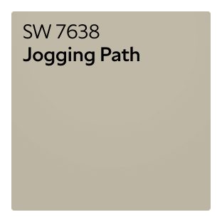 Color chip of Jogging Path SW 7638.