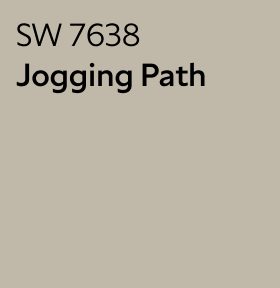 Sherwin-Williams Color Chip for Jogging Path SW 7638.