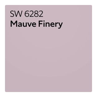 SW 6282 Mauve Finery. 