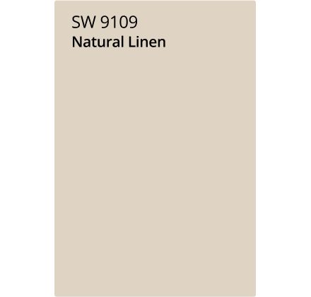 Raw Linen - White Paint Colour