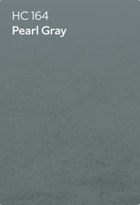 Sherwin Williams HC164 Pearl Gray Stain Chip.