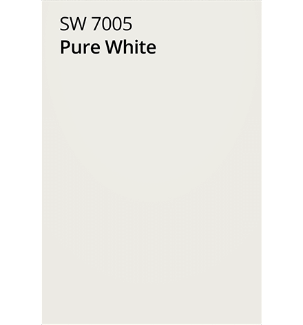 Pure White SW 7005, White Paint Colors