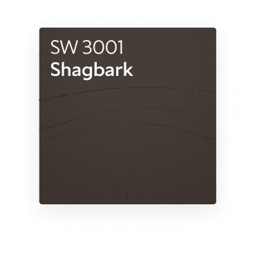 A color chip for SW 3001 Shagbark.