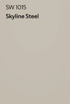 Color chip of Skyline Steel SW 1015.