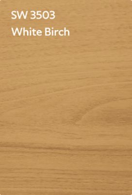 A color chip for SW 3503 White Birch.