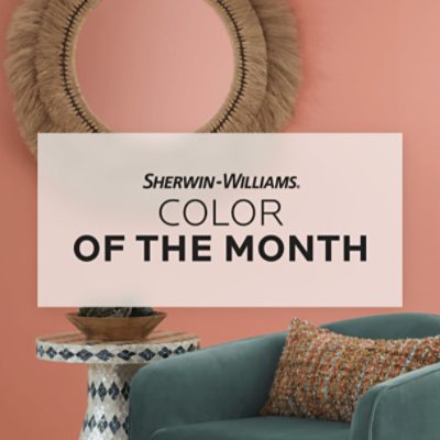 Sherwin-Williams Color of the Month.