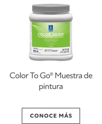 Color To Go® Muestra de pintura