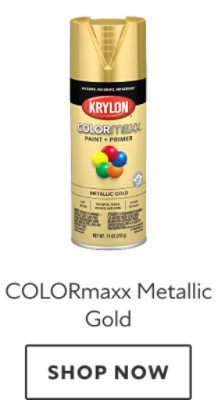 Colormaxx Metallic Gold. Shop now.