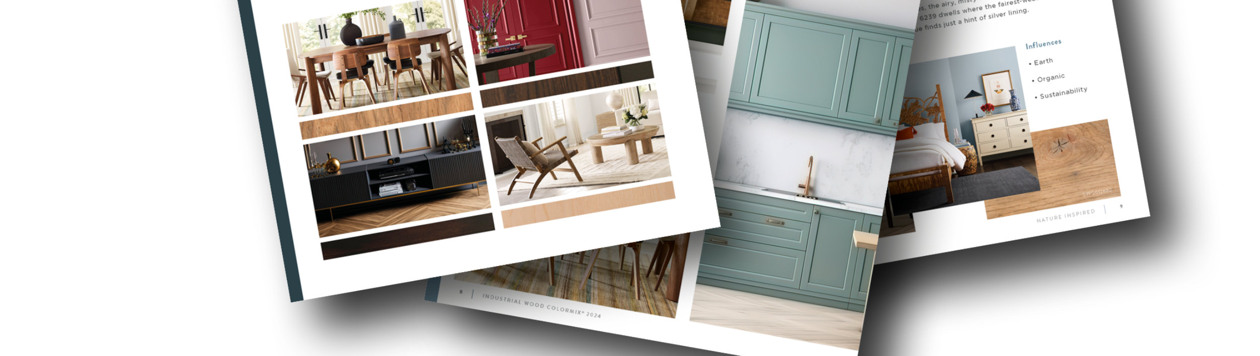 Sherwin-Williams Colormix 2024 Prospektbild.
