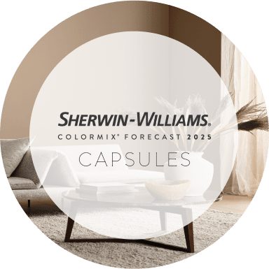 Sherwin Williams Colormix Forecast 2025 Capsules.