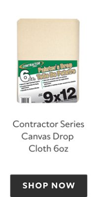 Contractor Series Canvas Drop Cloth 6oz. Shop now.