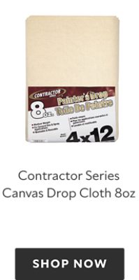 Contractor Series Canvas Drop Cloth 8oz. Shop now.
