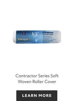 Contractor Series Soft Woven Mini Rollers.