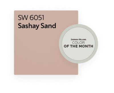 A color chip for Sashay Sand SW 6051.