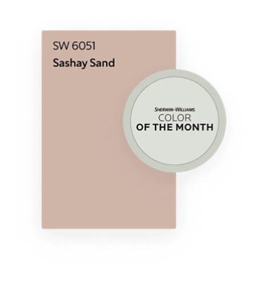 A color chip for Sashay Sand SW 6051.