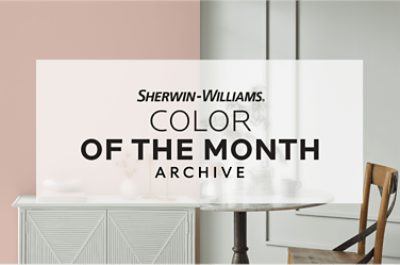 Sherwin-Williams Color of the Month Archive.