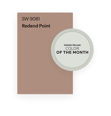 Sherwin-Williams Color of the Month. SW 9081 Redend Point.