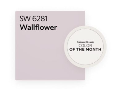Sherwin-Williams Color of the Month. SW 6281 Wallflower.