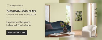 Sherwin-Williams Color of the Year 2027. Experience this year's balanced, fresh shade. Discover Celery.