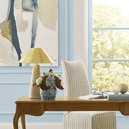 Love a soft, serene blue? 💙 Our June - Sherwin-Williams