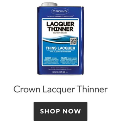 Crown Lacquer Thinner. Shop Now.