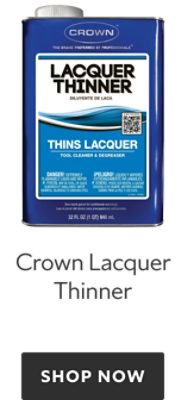 Crown Lacquer Thinner. Shop Now.