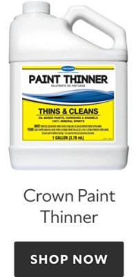 Crown Paint Thinner. Shop Now.