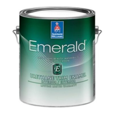 Sherwin-Williams Emerald Urethane Trim Enamel.