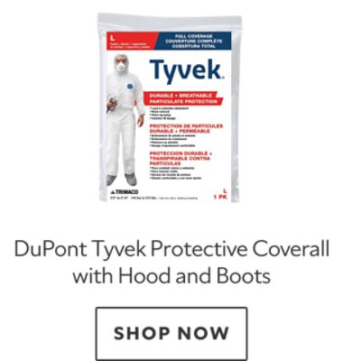 DuPont Tyvek Protective Coverall with Hood and Boots. Shop now.