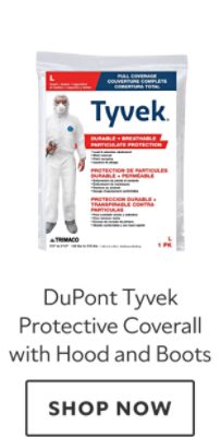 DuPont Tyvek Protective Coverall with Hood and Boots. Shop now.