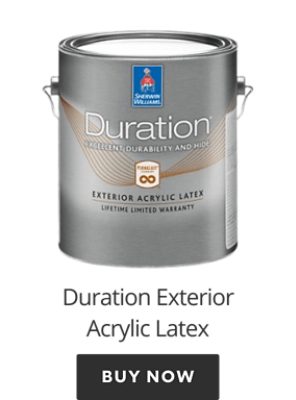 Duration Exterior Acrylic Latex. Buy Now.