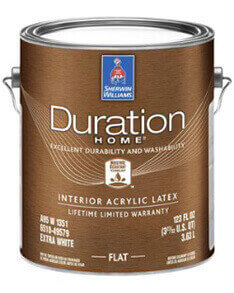 Sherwin Williams Duration Interior Acrylic Latex.