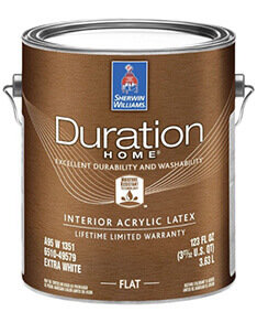Sherwin Williams Duration Interior Acrylic Latex.