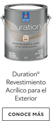 Duration® Revestimiento Acrílico para el Exterior.