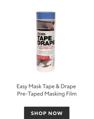 Easy Mask Tape and Drape Pre Taped Masking Film, shop now.