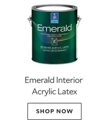 Emerald Interior Acrylic Latex Paint. Shop now.