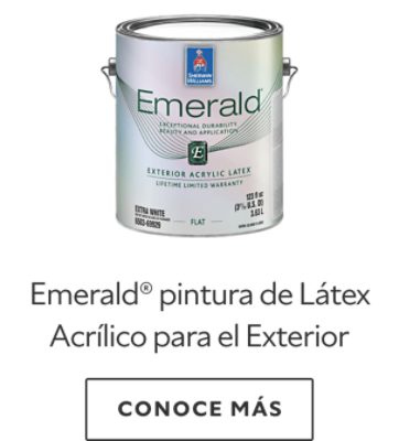 Emerald® pintura de Látex Acrílico para el Exterior