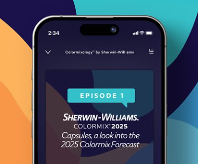 Episode 1. Sherwin-Williams Colormix 2025. Capsules, a look into the 2025 Colormix Forecast.