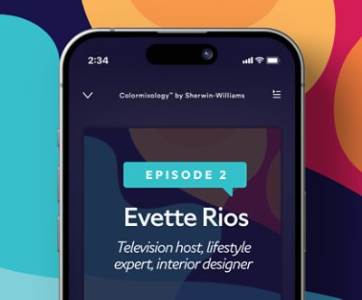 Episode 2. Evette Rios, television host, lifestyle expert, interior designer.