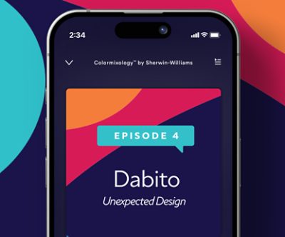 Colormixology Episode 4 Dabito, Unexpected Design on a mobile device.